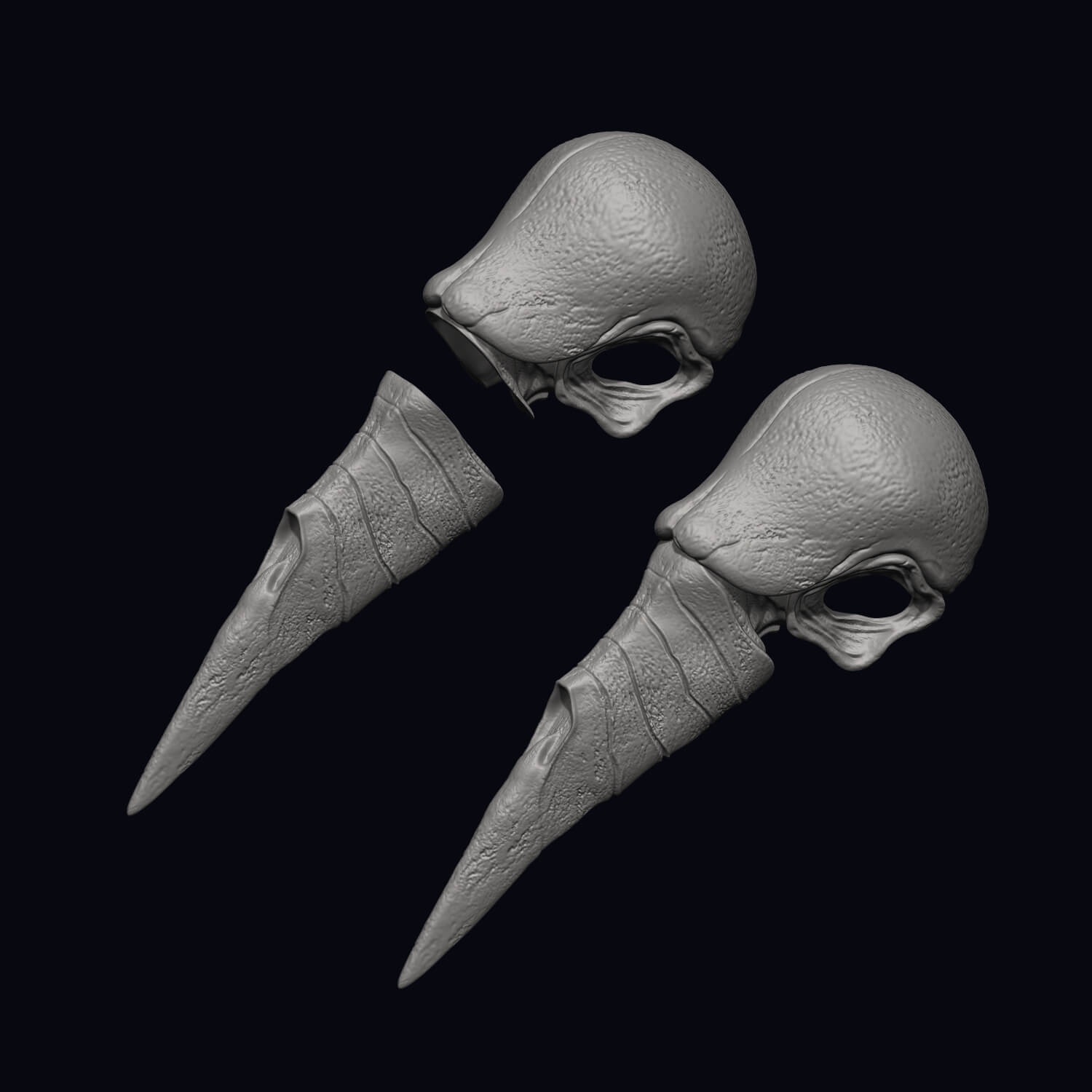 Poppy Playtime Mask 3D Model
