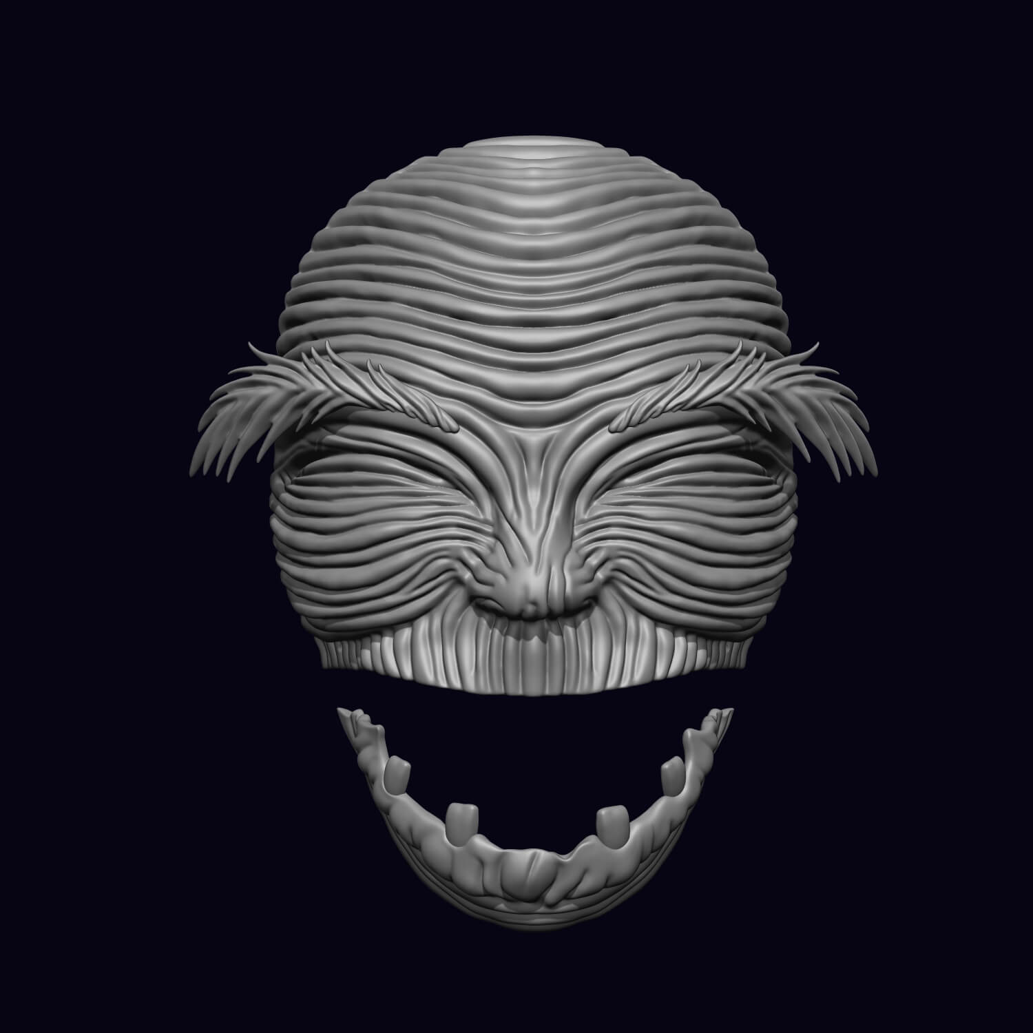 River Deity Mask - Spirited Away 3D Model