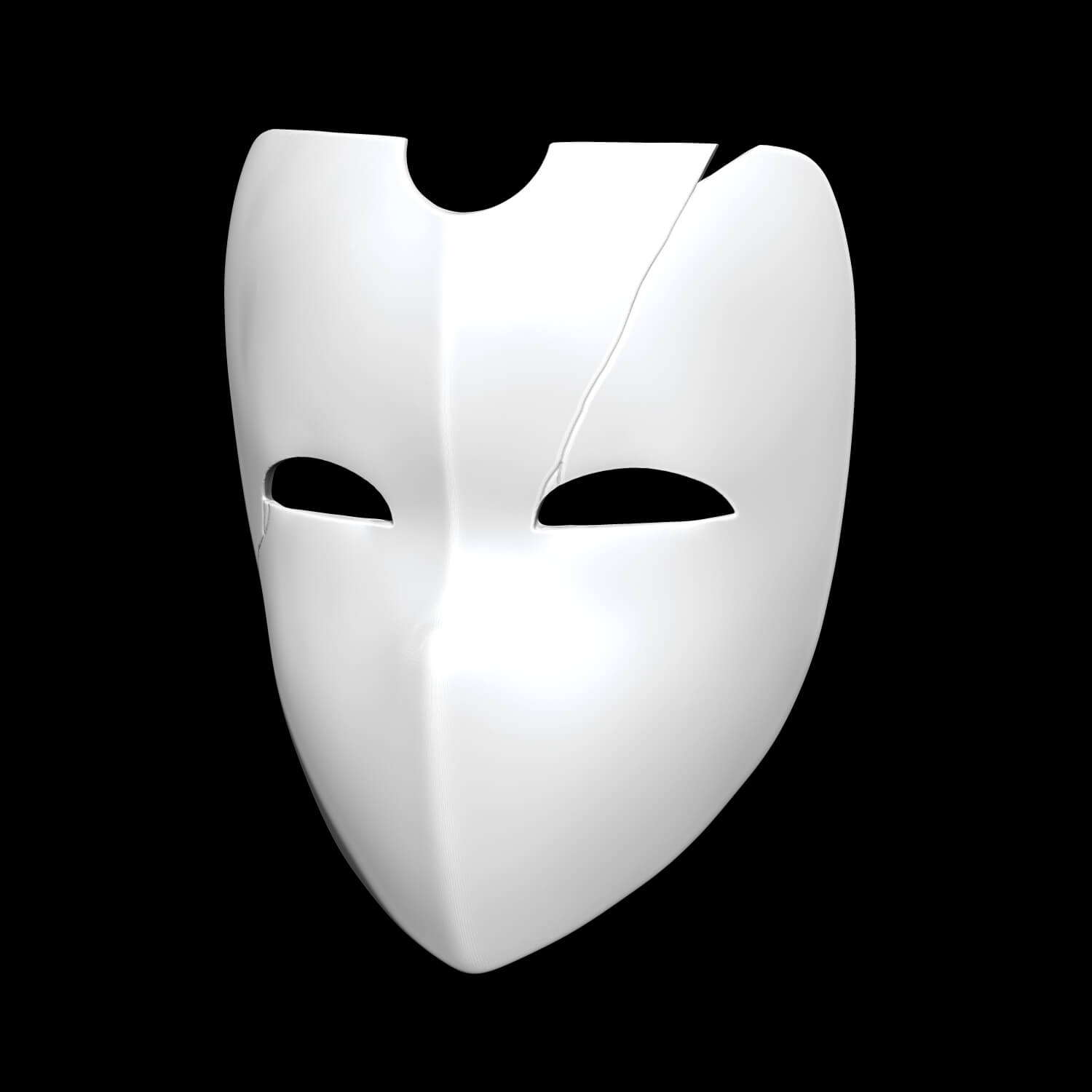 Shizuka Nanahoshi Mask 3D Model