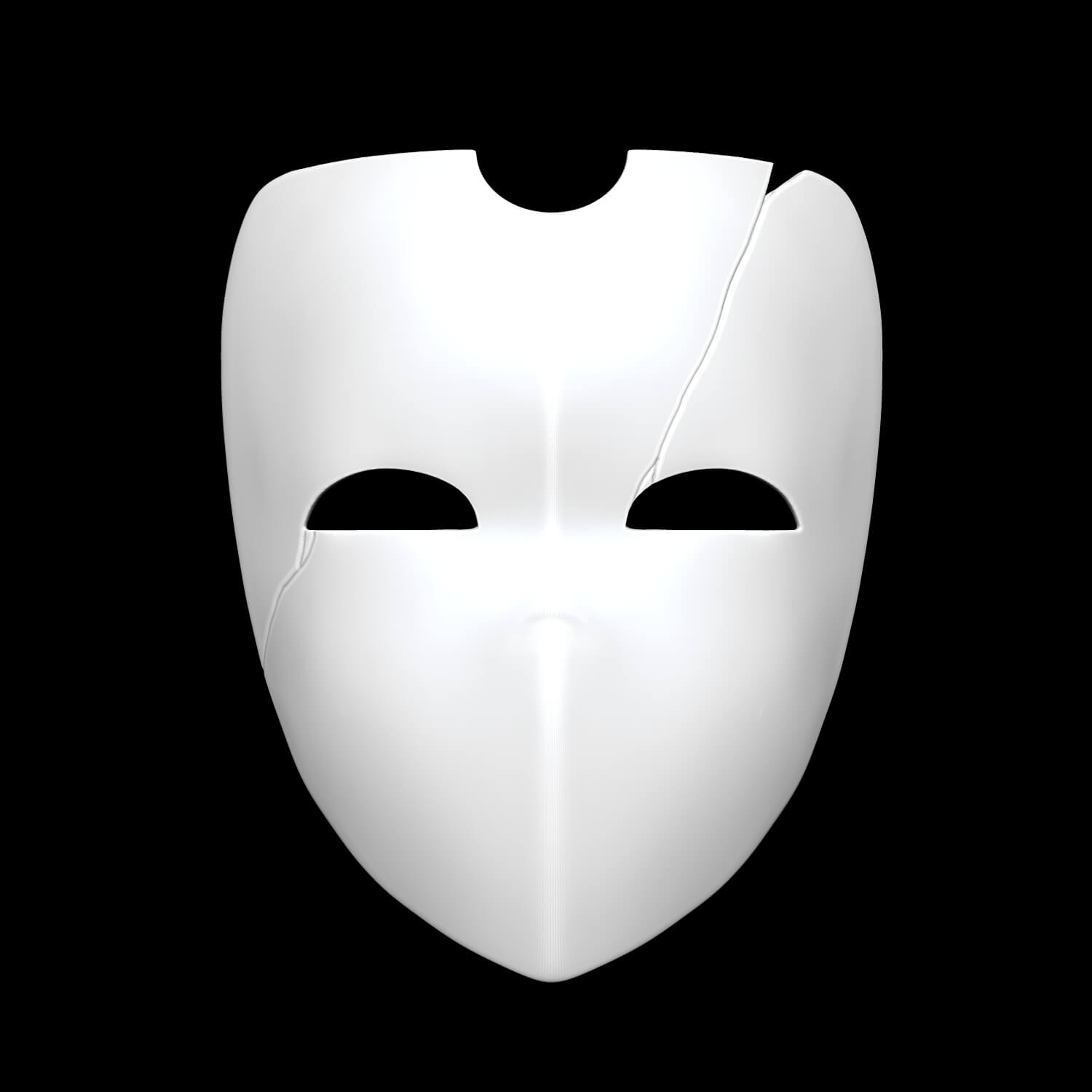 Shizuka Nanahoshi Mask 3D Model