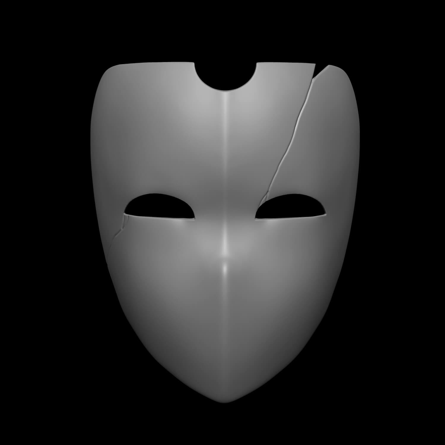 Shizuka Nanahoshi Mask 3D Model