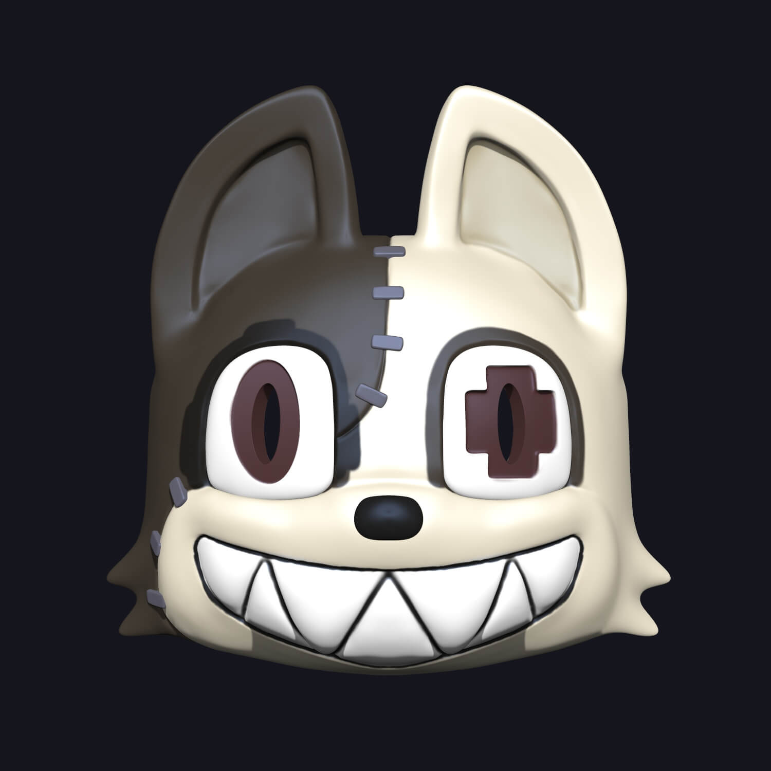 Shuichi Kagaya mask - Gleipnir 3D Model