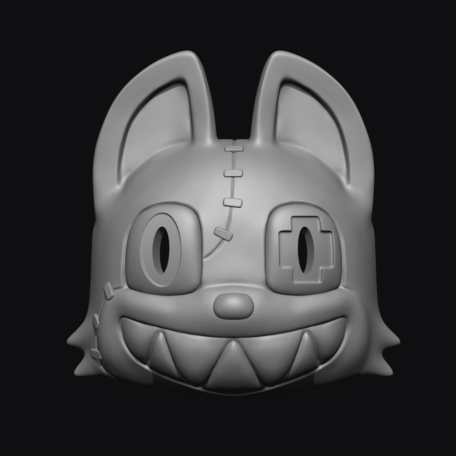 Shuichi Kagaya mask - Gleipnir 3D Model