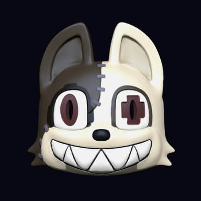 Shuichi Kagaya mask - Gleipnir