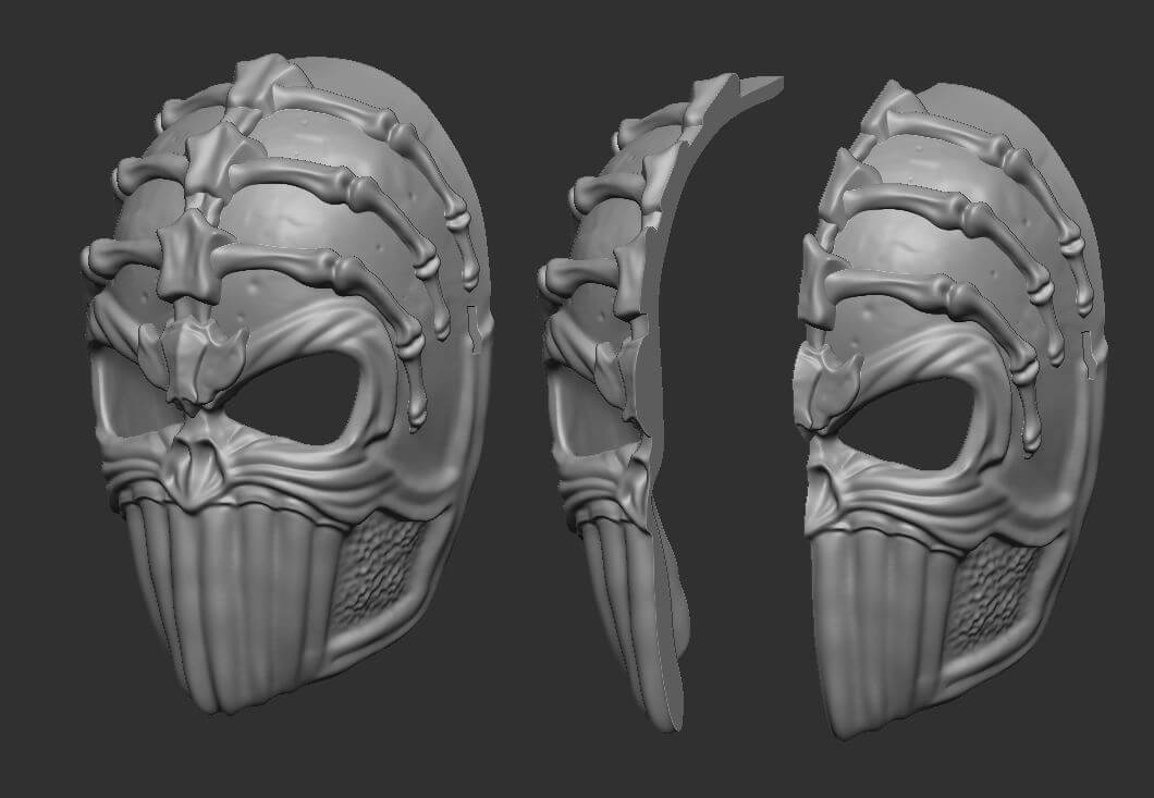 skull mask -skull 3D Model