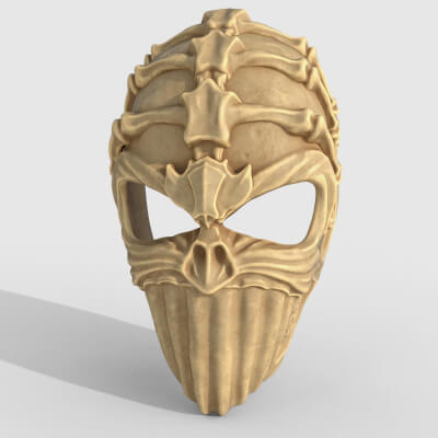 skull mask -skull