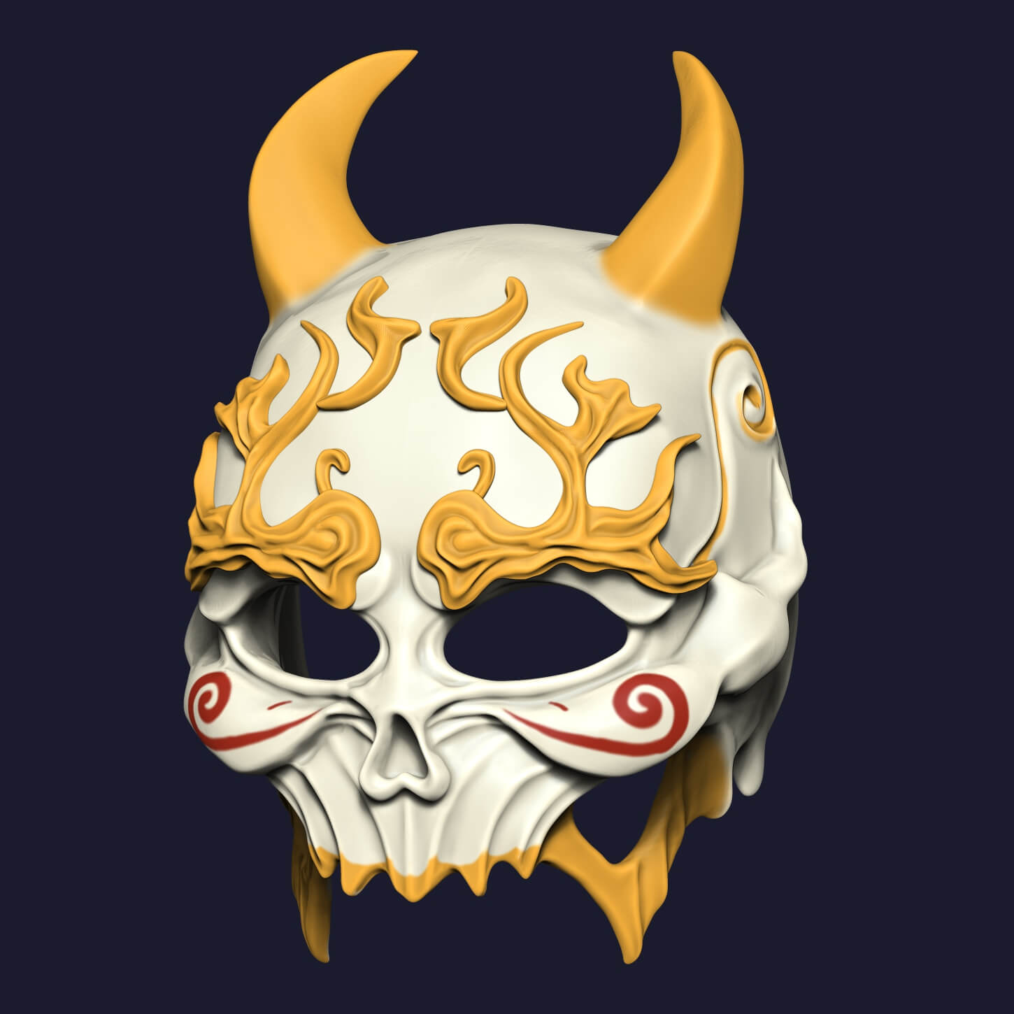 Skull Mask - Skull 3D Model