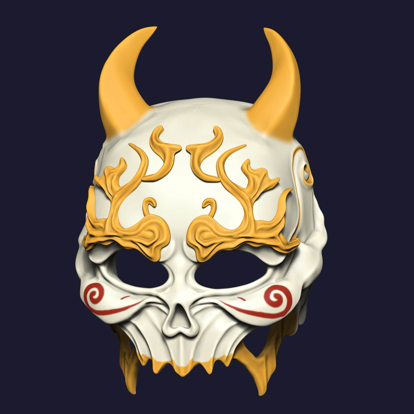 Skull Mask - Skull 3D Model