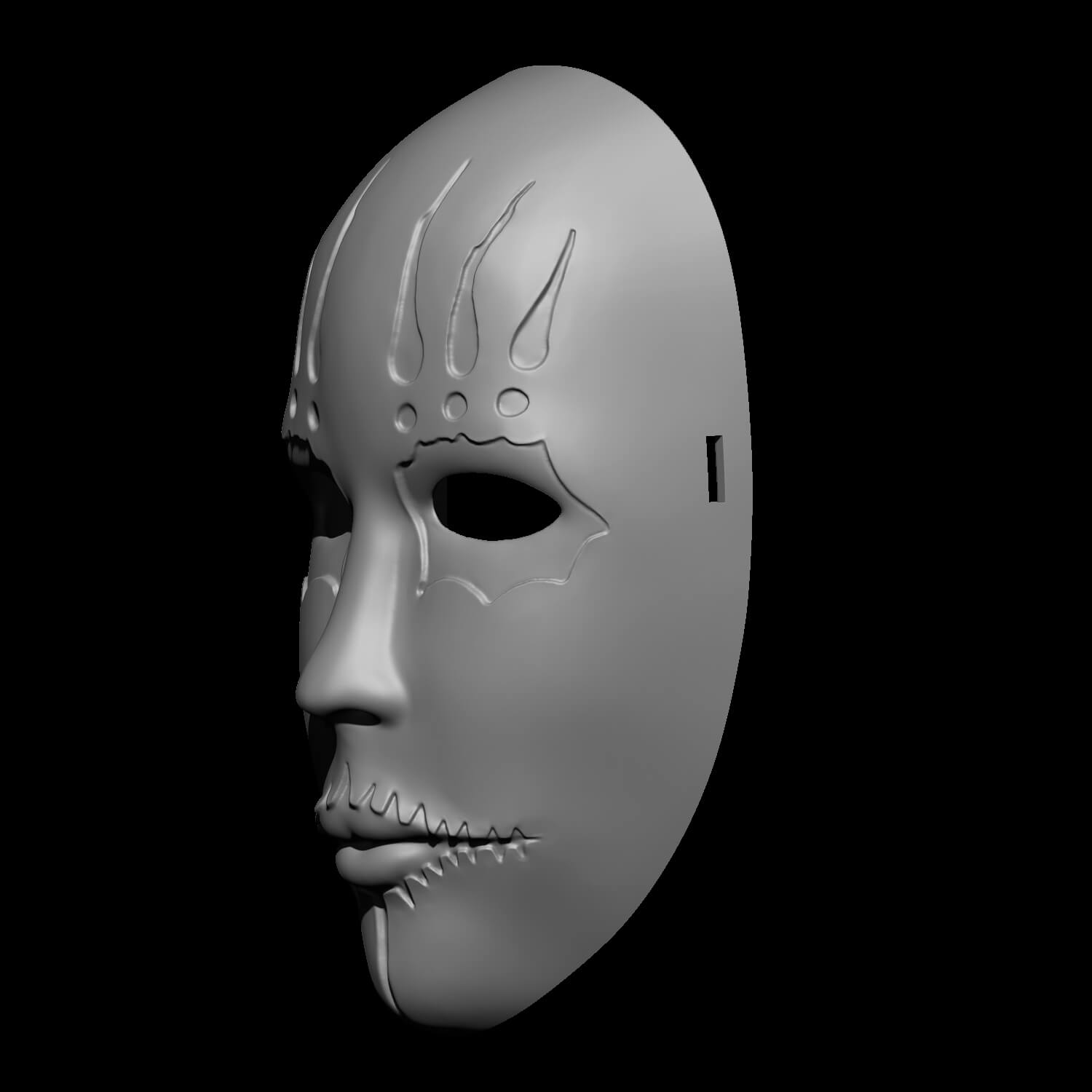 Slipknot Joey Mask 3D Model