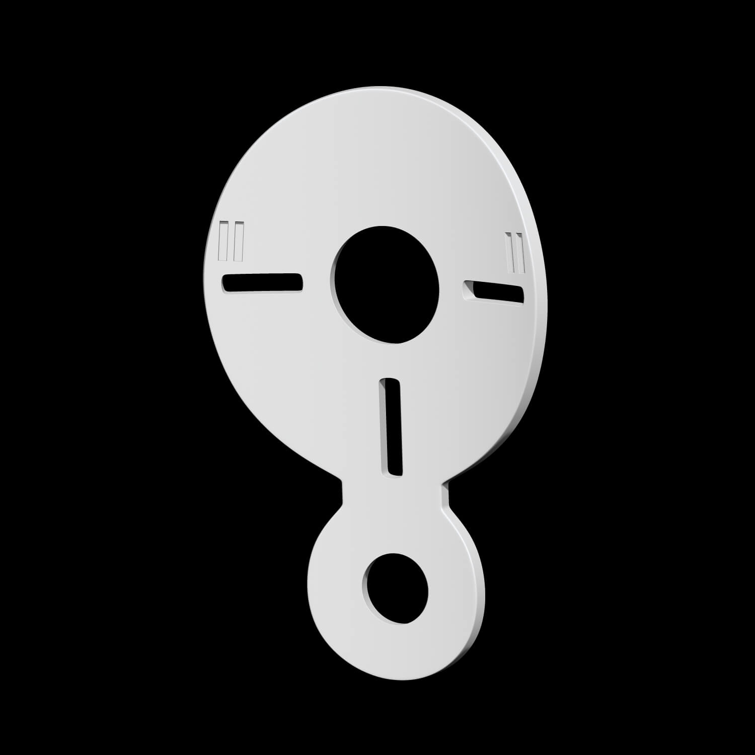 The Communicator Mask - Haibane Renmei 3D Model