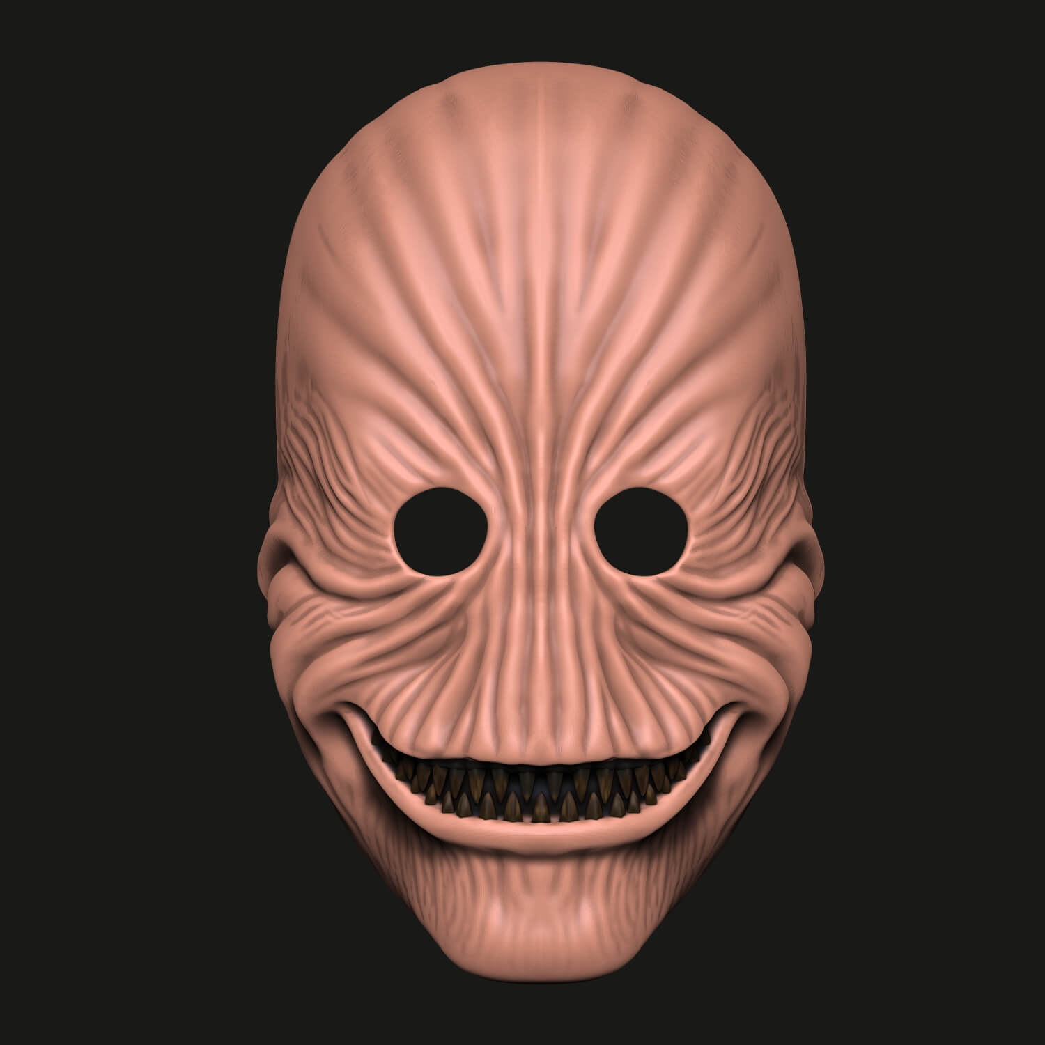 The Crooked Man Mask 3D Model