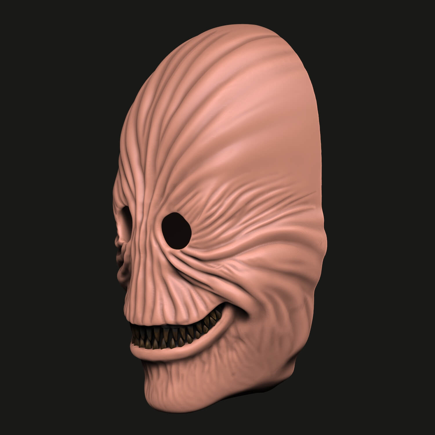 The Crooked Man Mask 3D Model