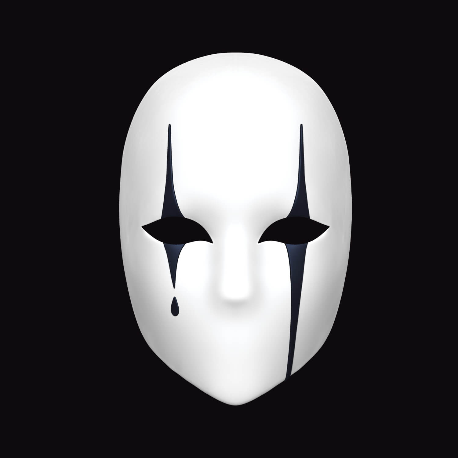 The Freak Circus Mask 3D Model