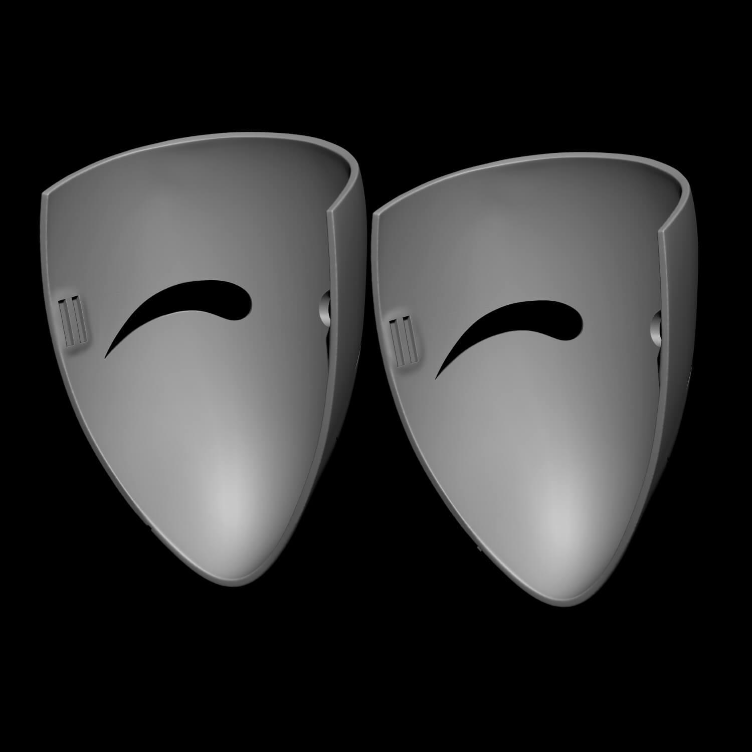 The Freak Circus Mask 3D Model