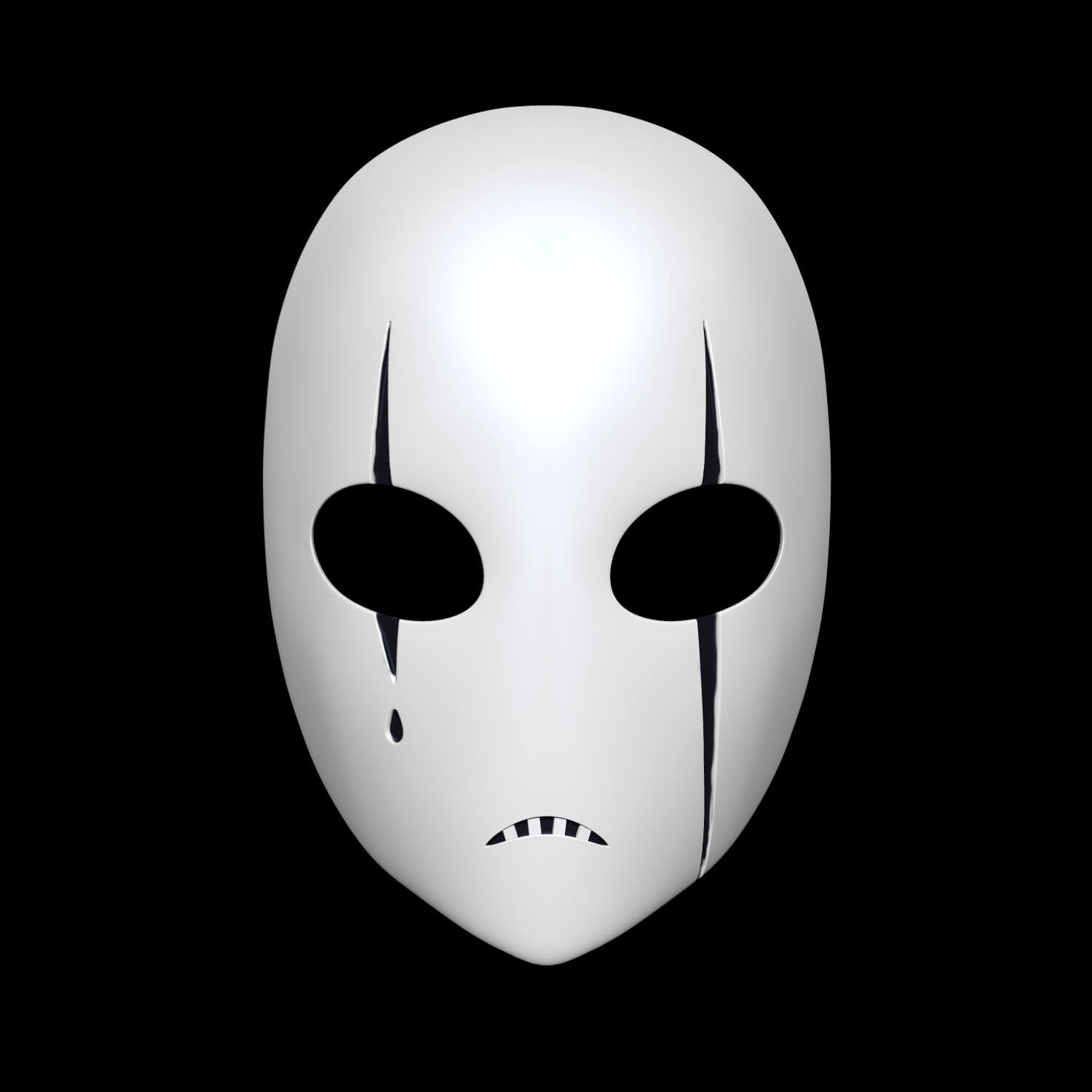 The Freak Circus Mask 3D Model