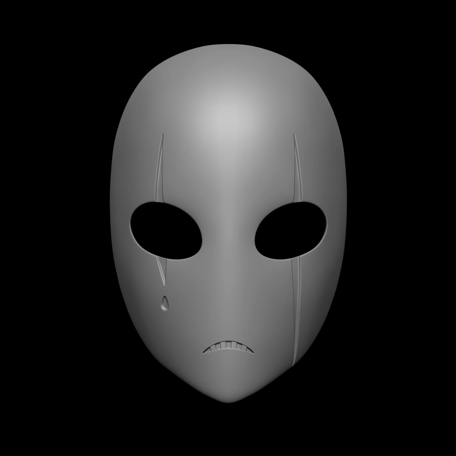 The Freak Circus Mask 3D Model