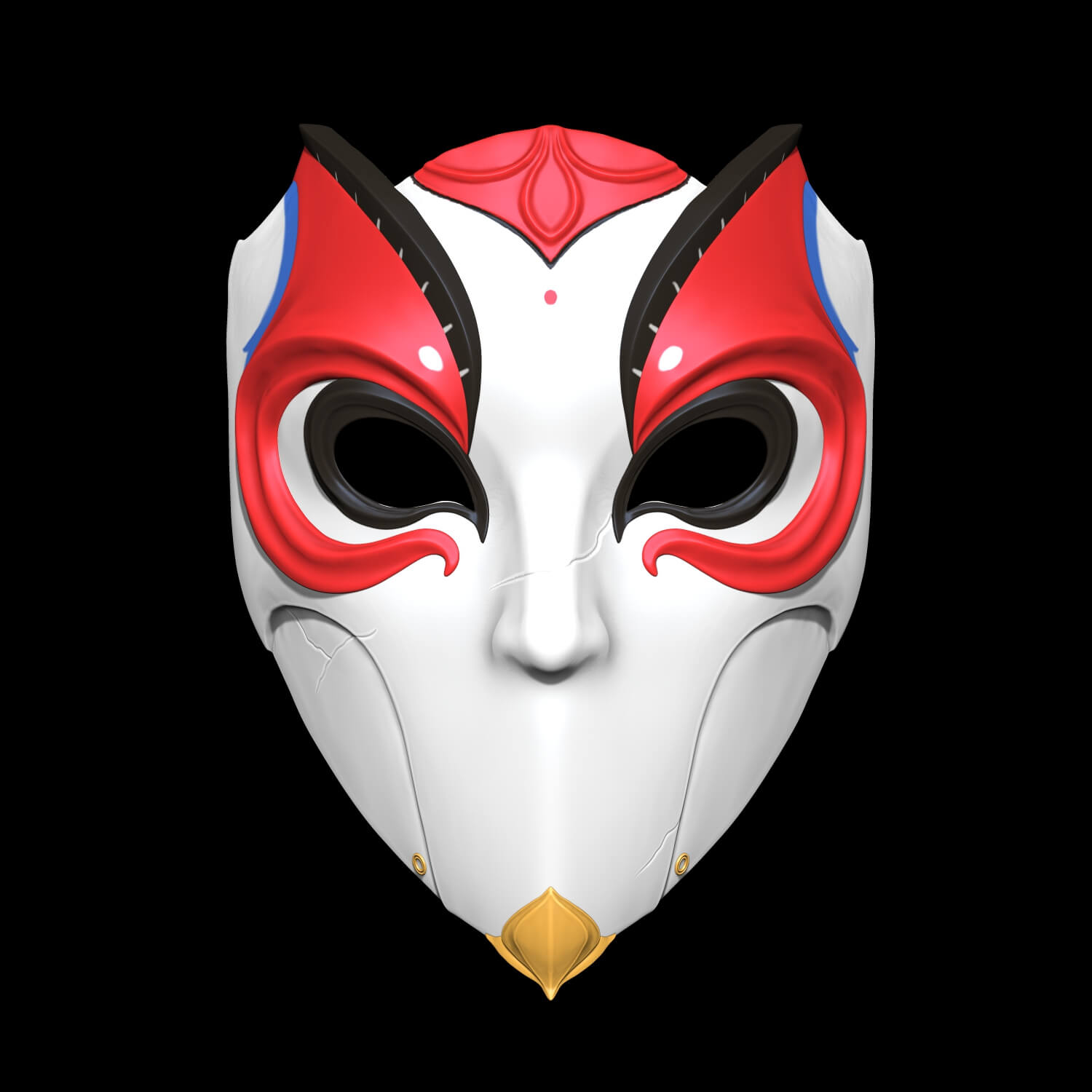 The God Slayer Mask 3D Model
