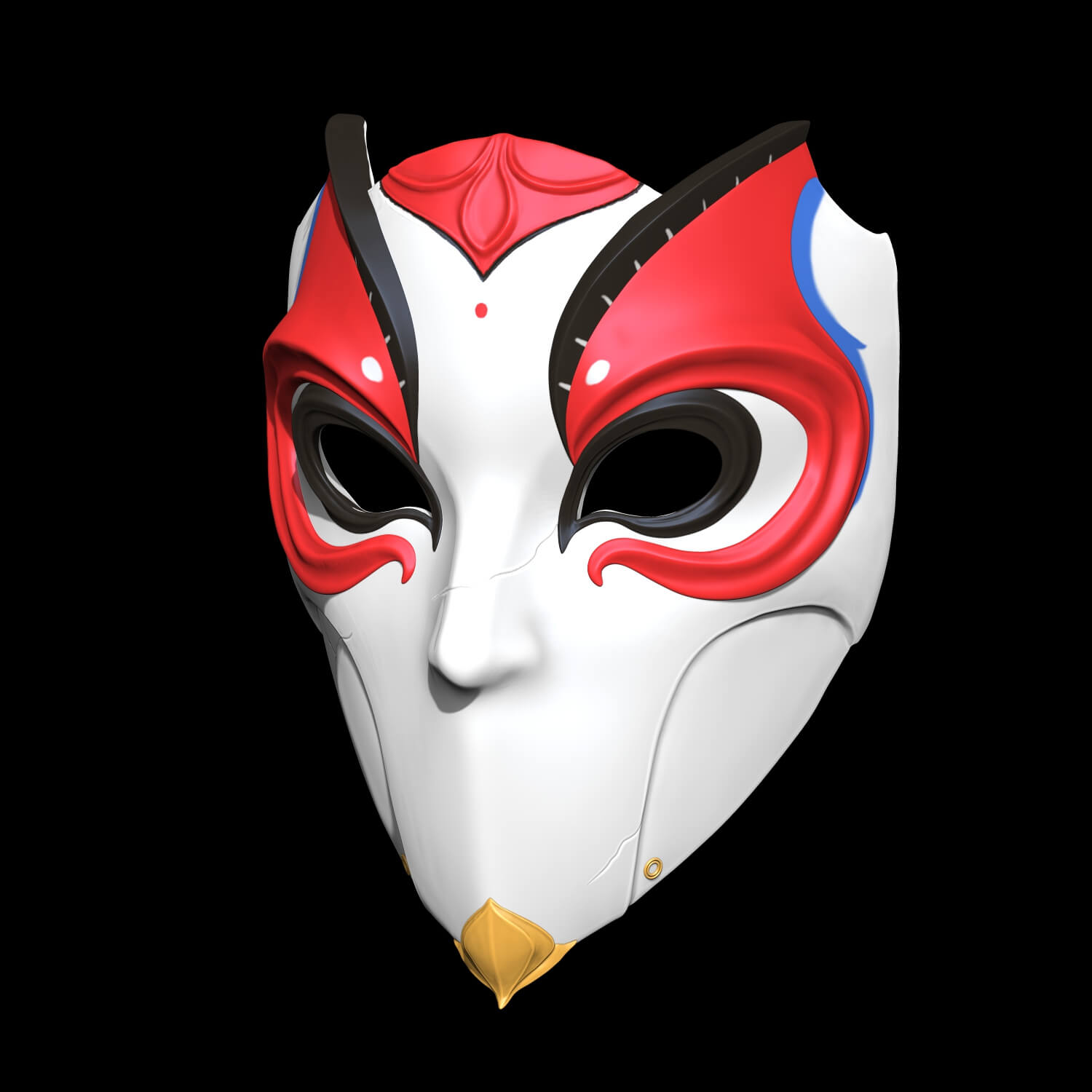 The God Slayer Mask 3D Model