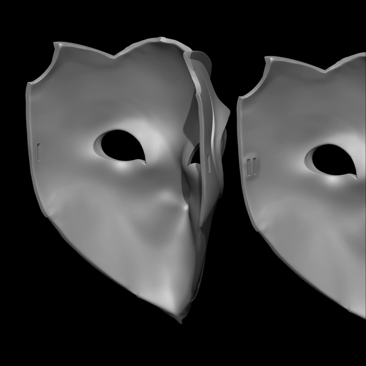 The God Slayer Mask 3D Model