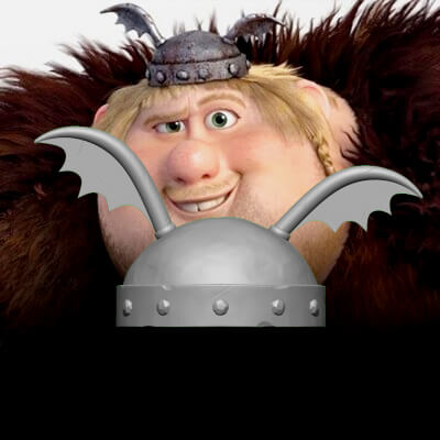 Thor Bonecrusher Helmet (How to Train Your Dragon)