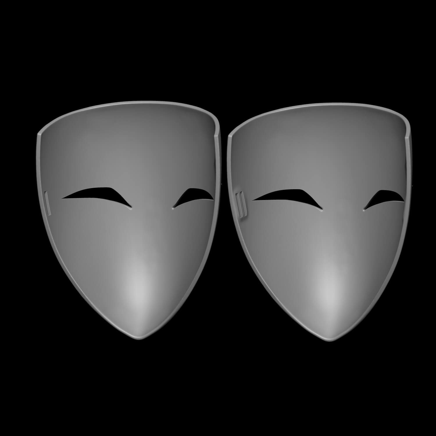 Trapped with Jester Mask 3D Model