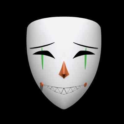 Trapped with Jester Mask