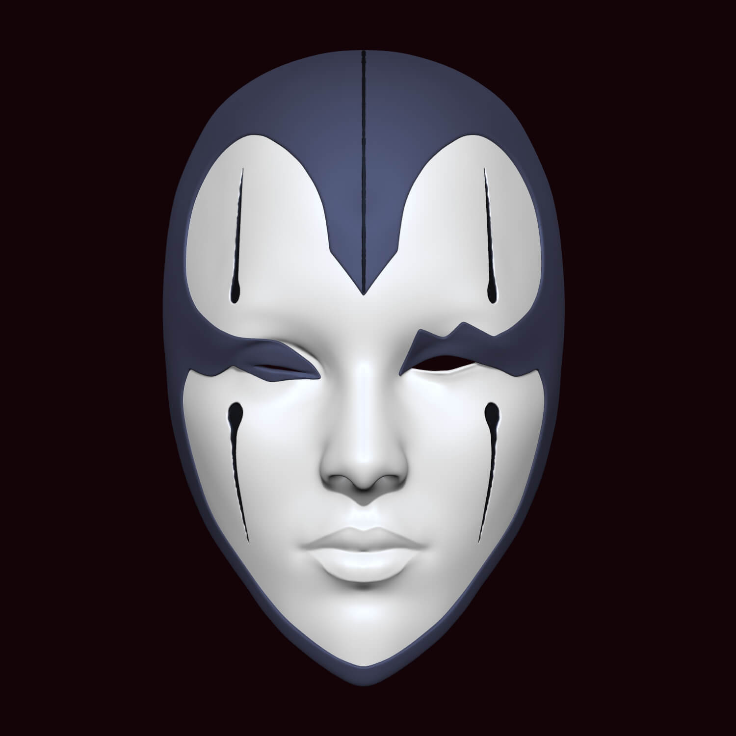 Vampire Princess Miyu mask 3D Model