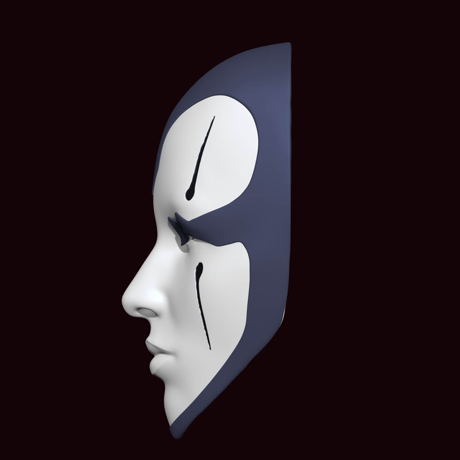 Vampire Princess Miyu mask 3D Model