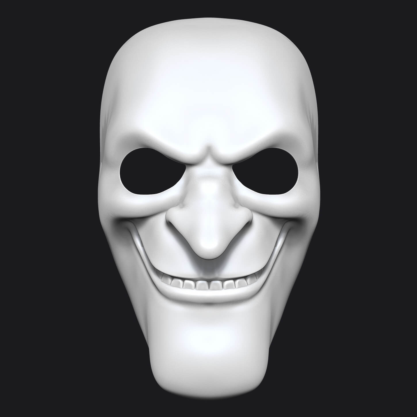 We Happy Few Bobby Mask 3D Model