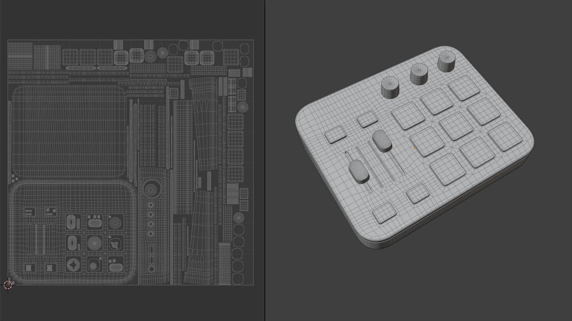 Modern Desk Gadgets Collection 3D Model