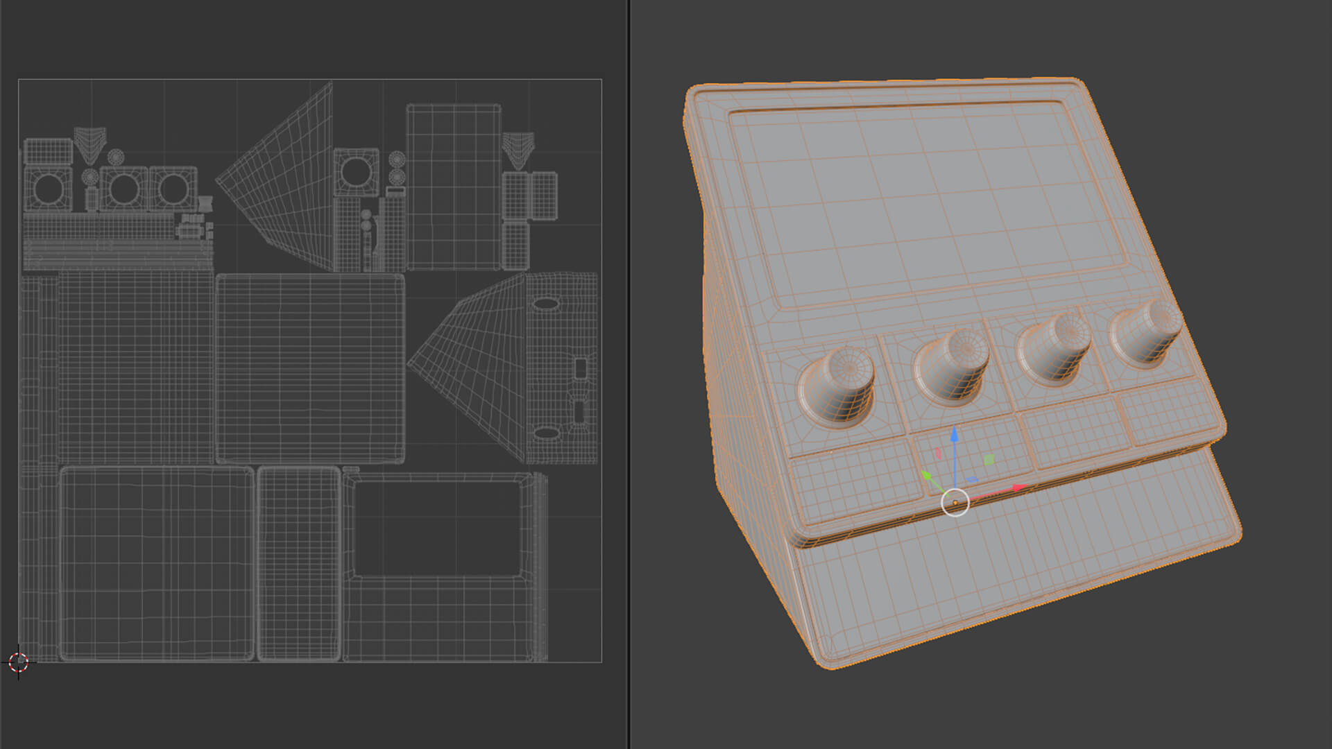 Modern Desk Gadgets Collection 3D Model