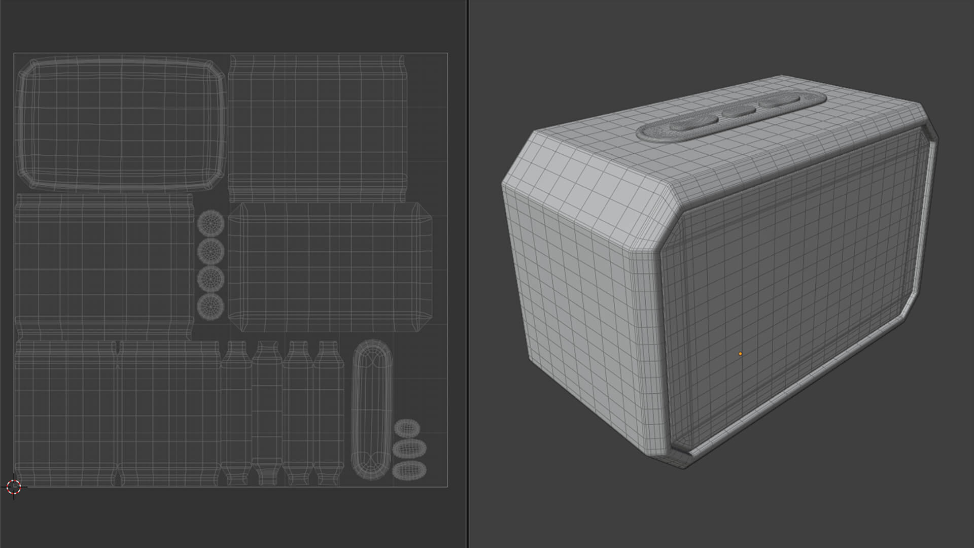 Modern Desk Gadgets Collection 3D Model