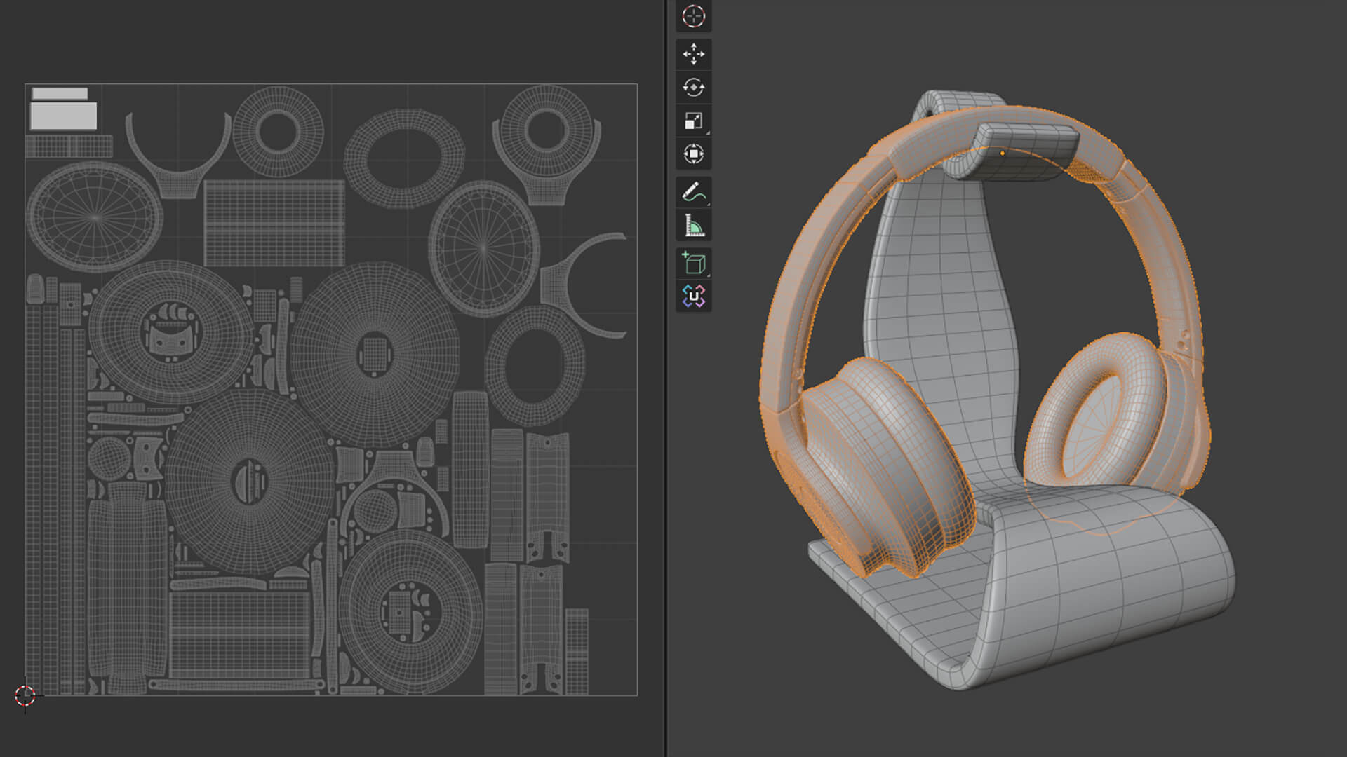 Modern Desk Gadgets Collection 3D Model