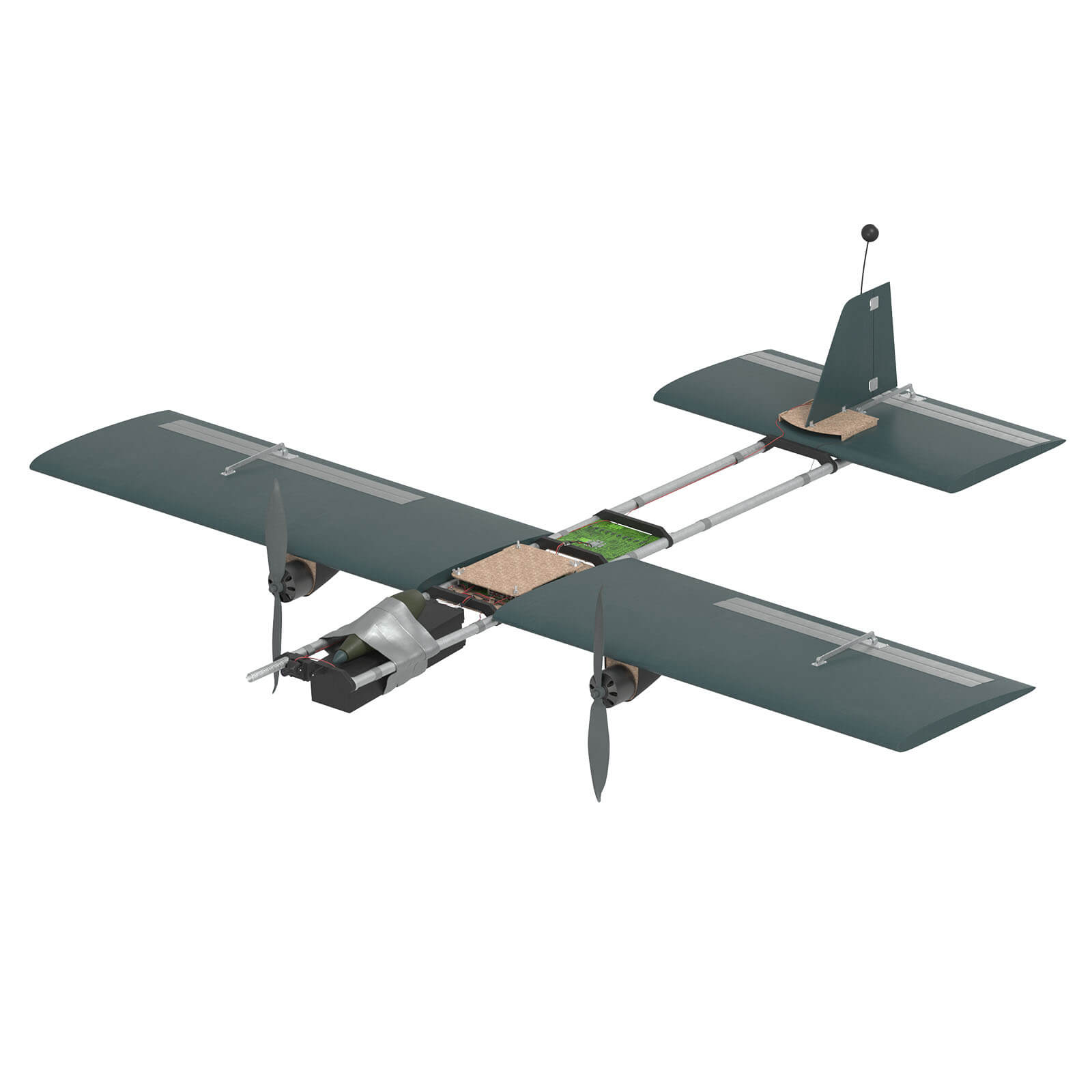 Blyskavka FPV Strike UAV 3D Model