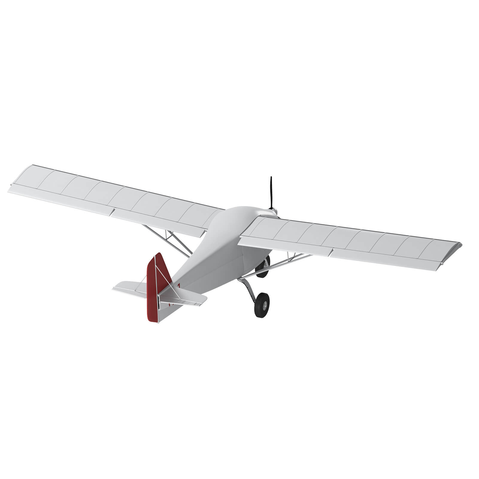 E-300 Enterprise UAV 3D Model