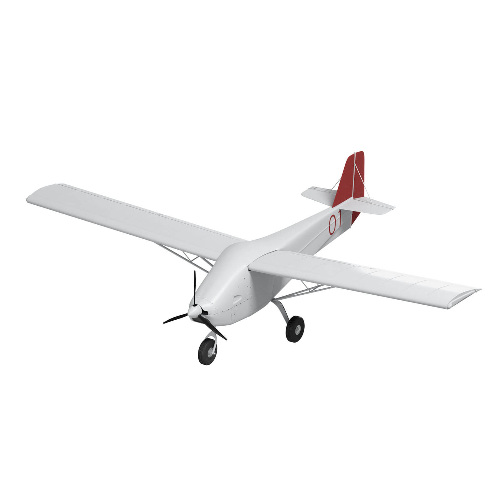 E-300 Enterprise UAV 3D Model