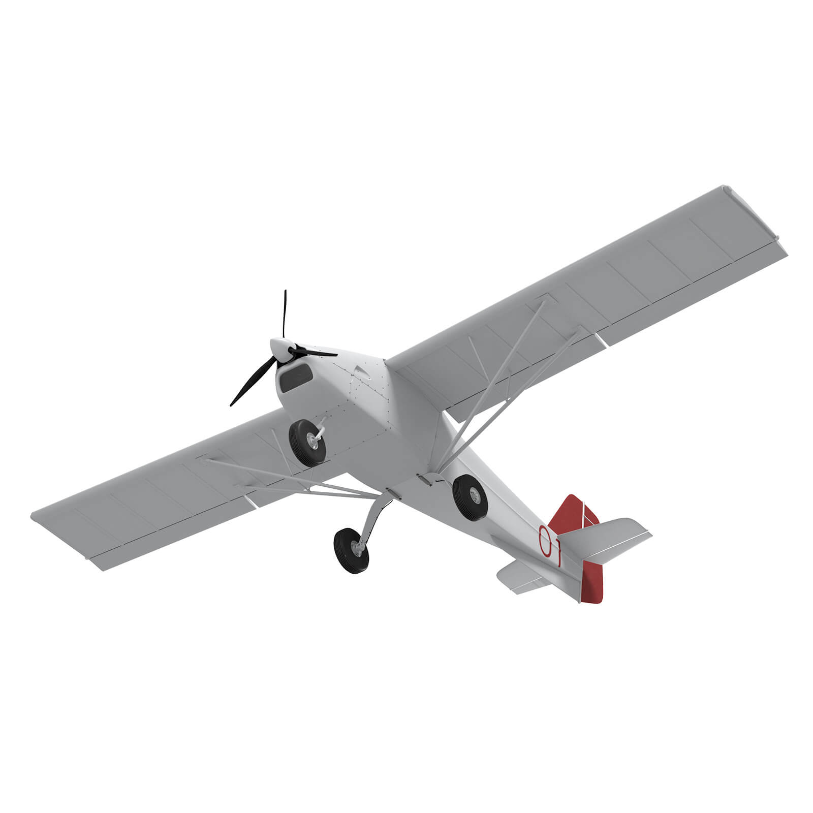 E-300 Enterprise UAV 3D Model