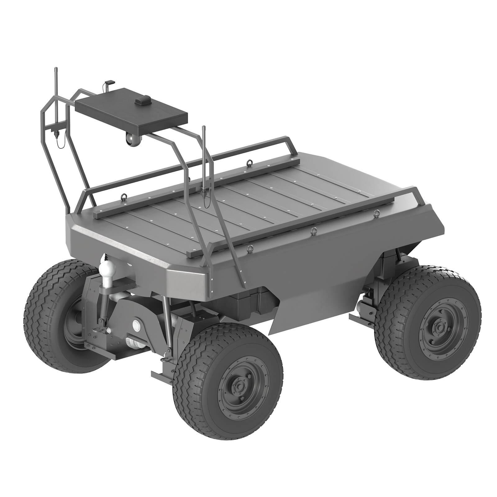 Varkhan 4x4 Military UGV &ndash Unmanned Ground Vehicle 3D Model