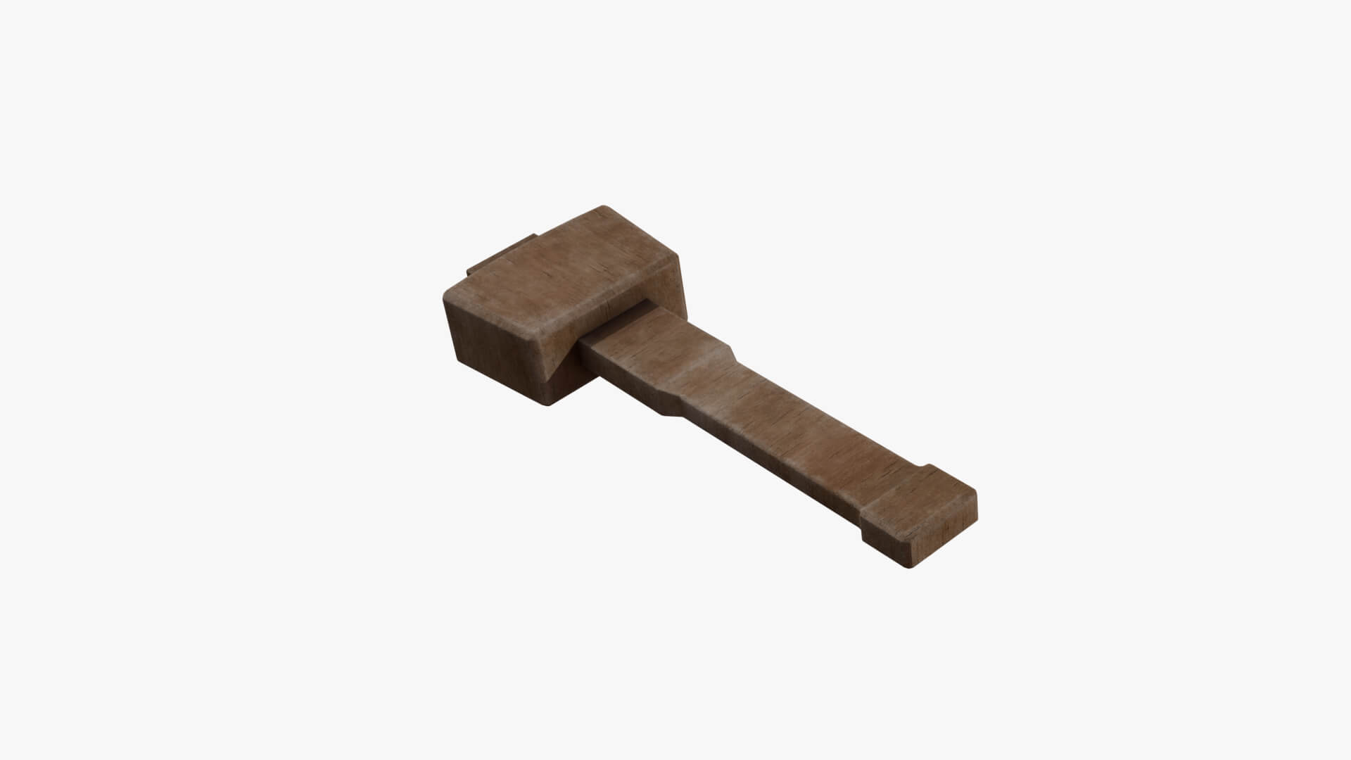 Basic Carpenters Tool Set 3D Model
