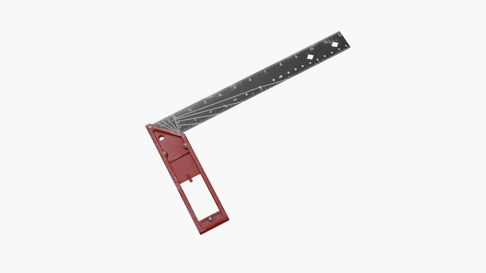 Basic Carpenters Tool Set 3D Model