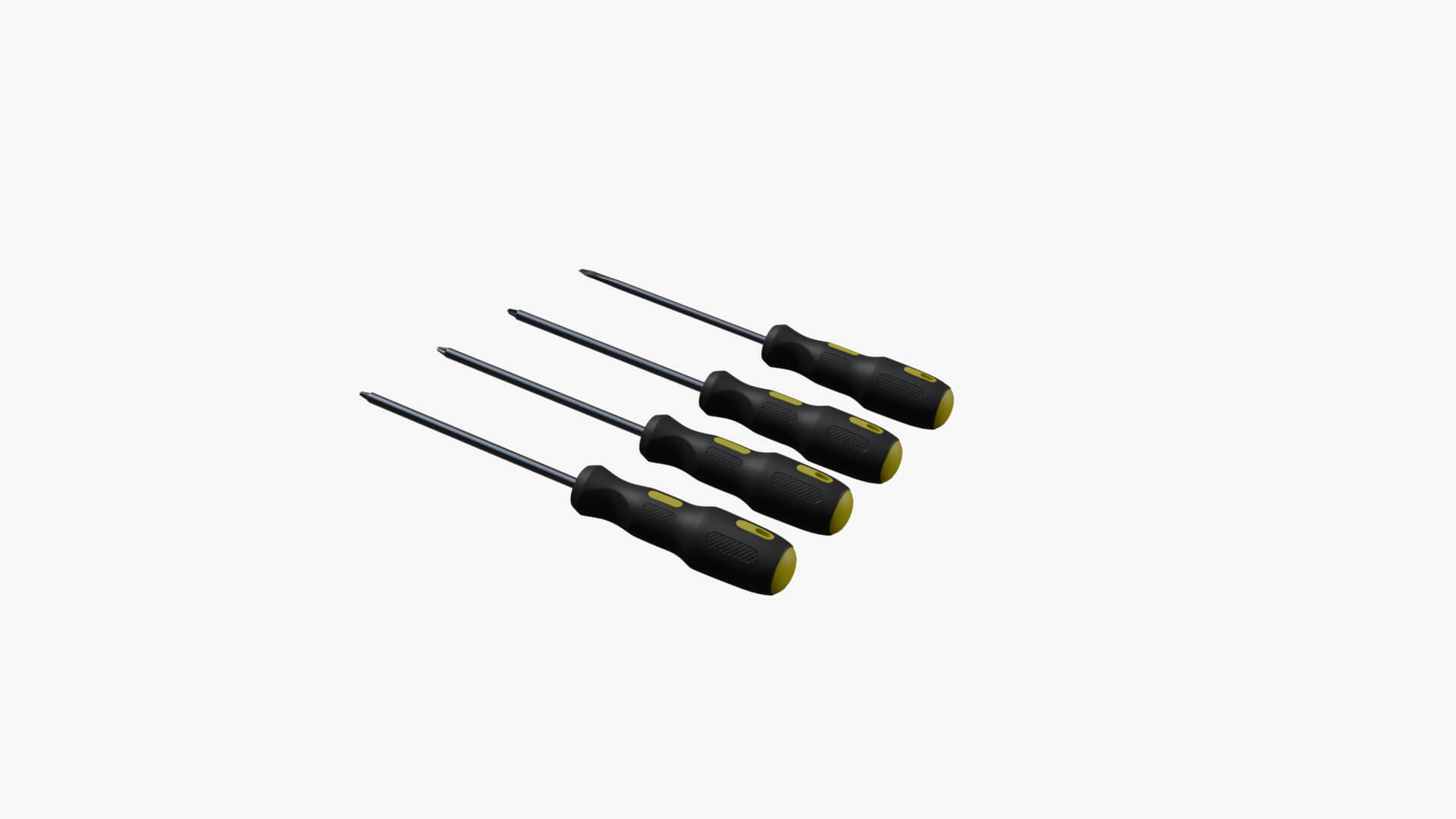Basic Carpenters Tool Set 3D Model