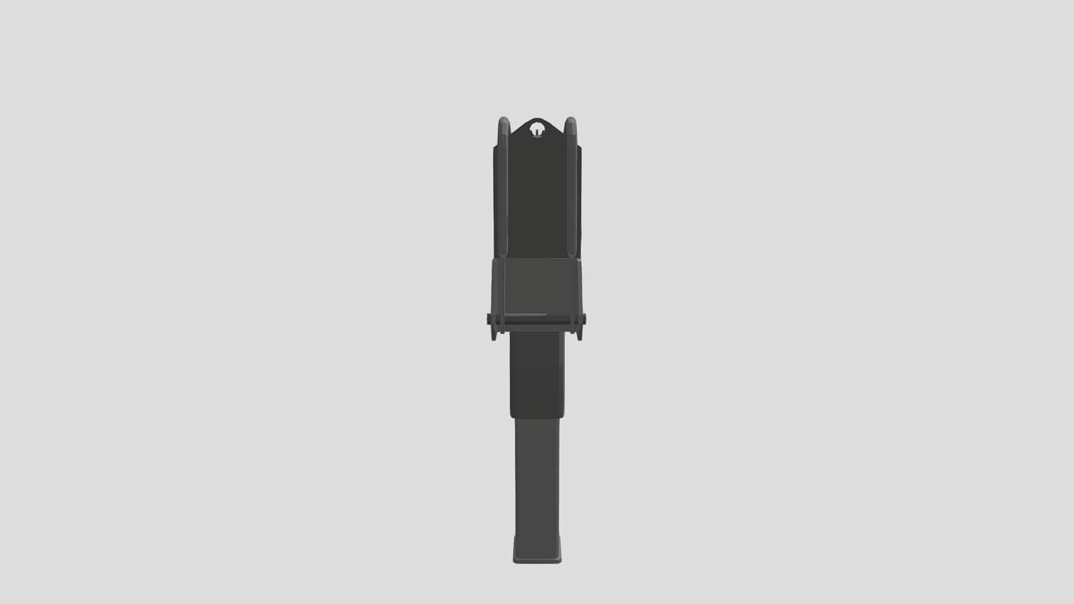 Mac-10 Low-Poly 3D Model  Game-Ready Asset 3D Model