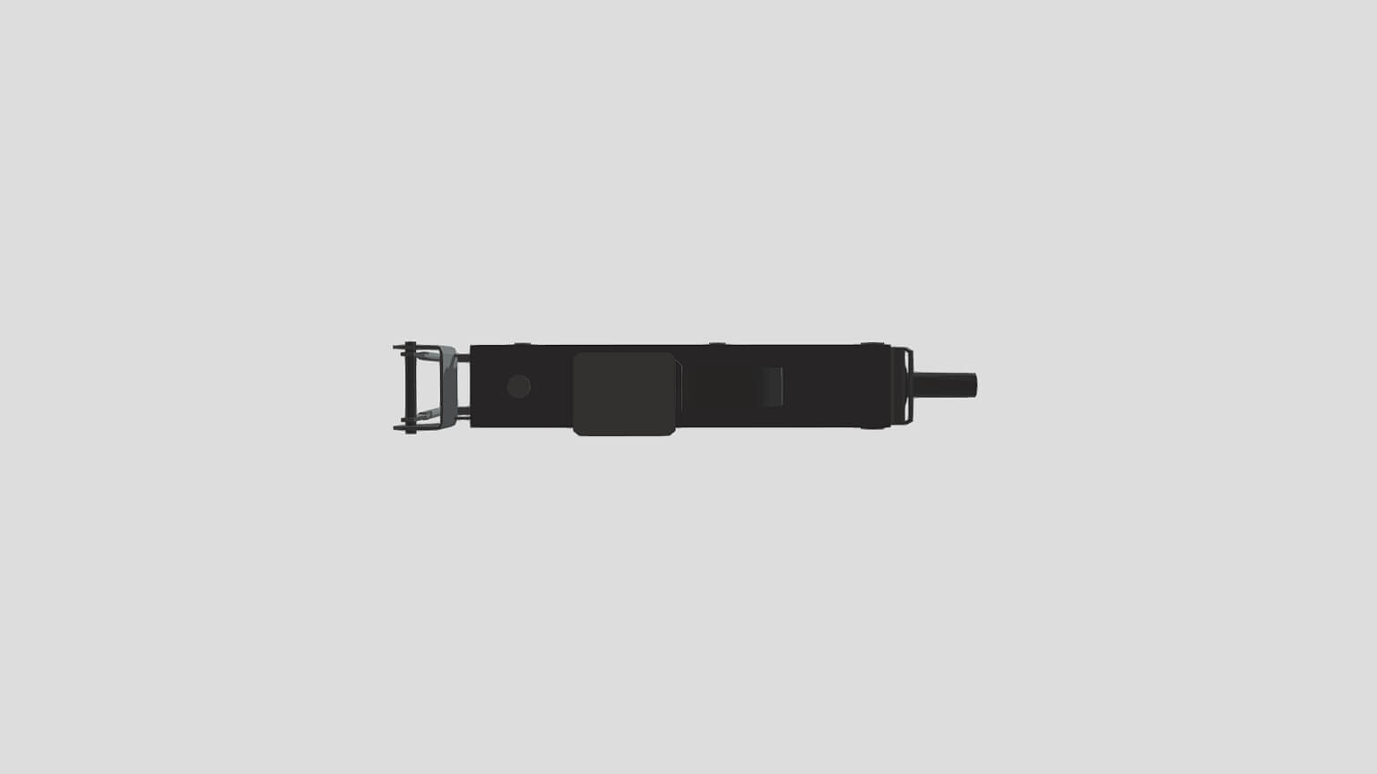 Mac-10 Low-Poly 3D Model Game-Ready Asset 3D Model