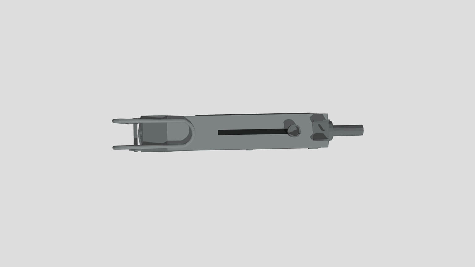 Mac-10 Low-Poly 3D Model  Game-Ready Asset 3D Model