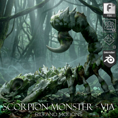 Scorpion Monster-V1a