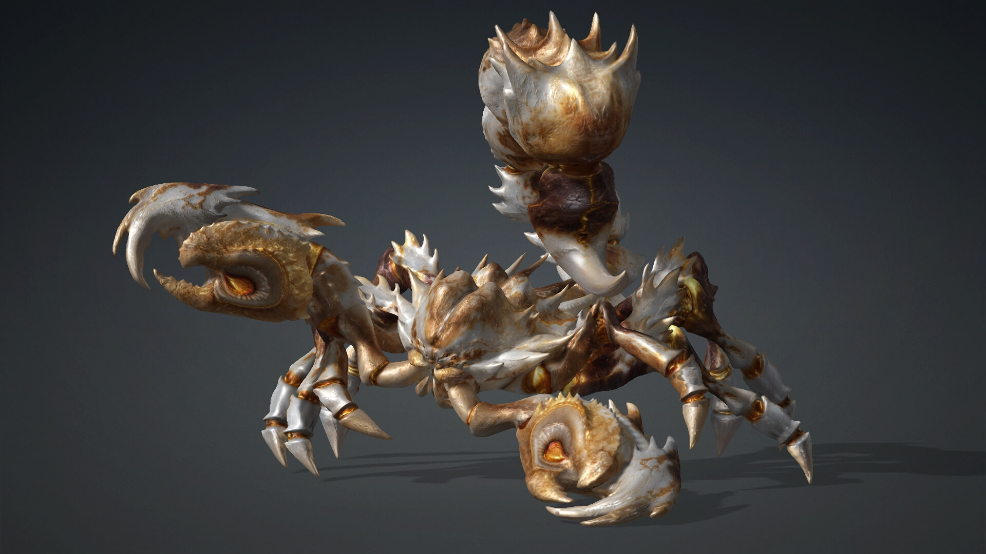Scorpion Monster-V1b 3D Model