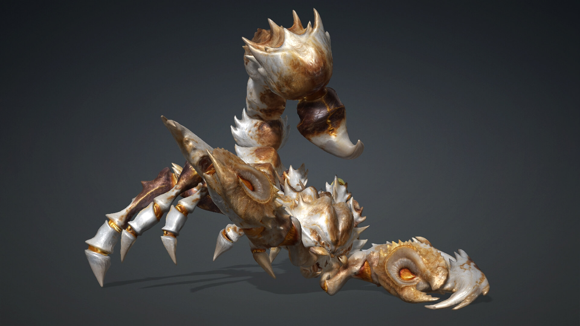 Scorpion Monster-V1b 3D Model