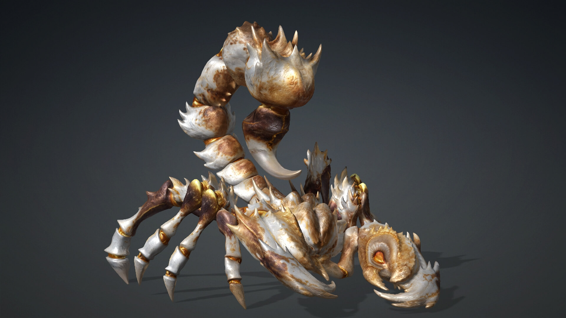Scorpion Monster-V1b 3D Model