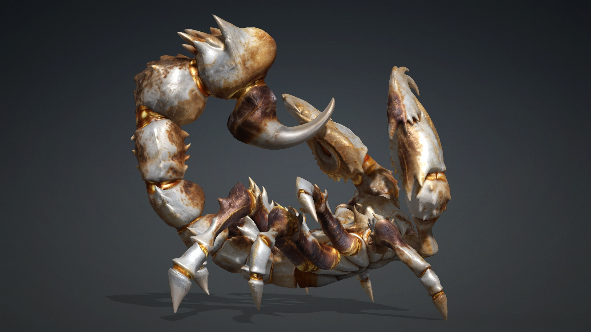 Scorpion Monster-V1b 3D Model
