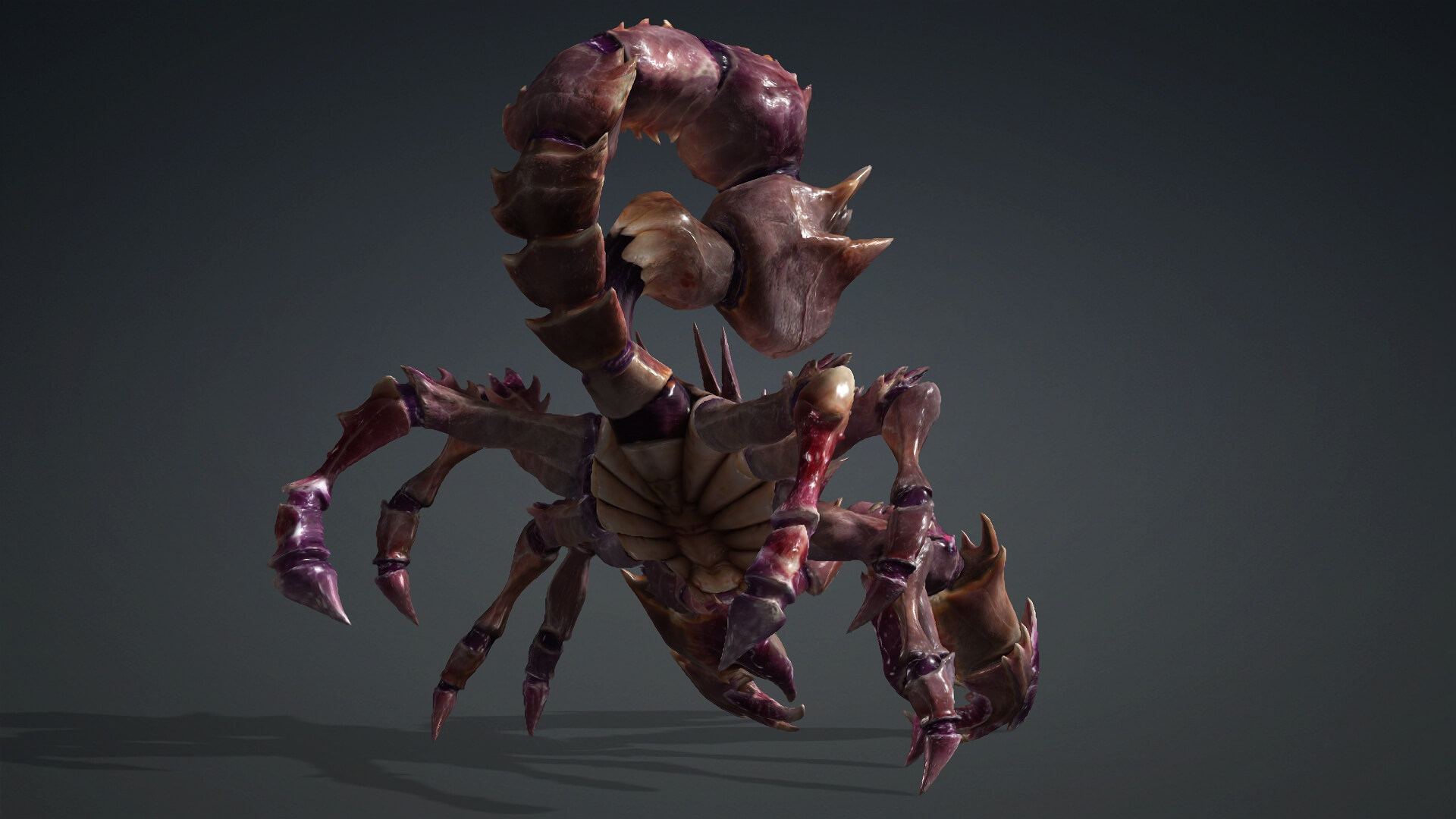 Scorpion Monster-V1c 3D Model
